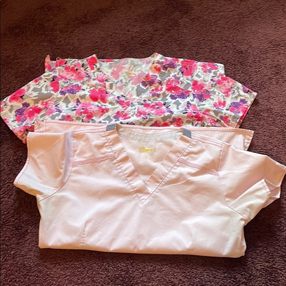 Pink Nursing Scrubs Bundle